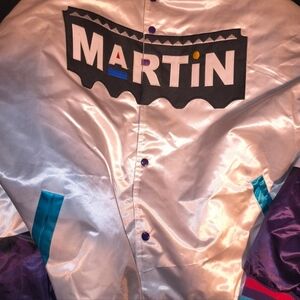 Silver Bomber Jacket